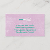 Cake Logo | Whisky Visitenkarte (Rückseite)