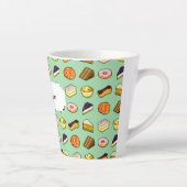 Cake Lover Köstliche Kuchen & Gebäck Muster Milchtasse (Rechts)