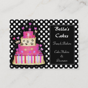 Cake Maker Business Cards Visitenkarte