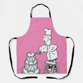 Cake Maker Dekorieren Riesenkuchen-Schürze Schürze (Vorderseite)