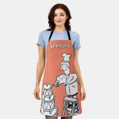 Cake Maker Dekorieren Riesenkuchen-Schürze Schürze (Getragen)