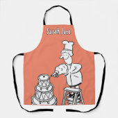 Cake Maker Dekorieren Riesenkuchen-Schürze Schürze (Vorderseite)