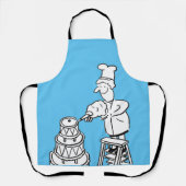 Cake Maker Dekorieren Riesenkuchen-Schürze Schürze (Vorderseite)