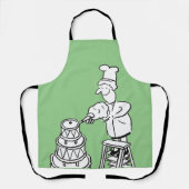 Cake Maker Dekorieren Riesenkuchen-Schürze Schürze (Vorderseite)