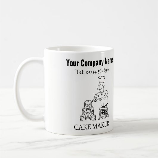 Cake Making Services Cartoon Tasse (Links)