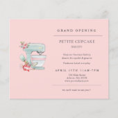 Cake Mixer Bakery Grand Opening Flyer (Vorne)