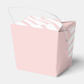 Cake Mixer Pink & White Cookie Gefallen Box Geschenkschachtel (Rückseite)