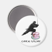 Cake Ninja! Magnet (Vorderseite/Rückseite)