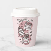 Cake Parade Pappbecher (Vorderseite)