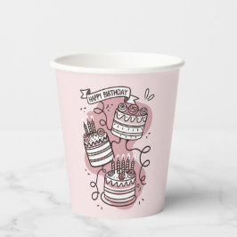 Cake Parade Pappbecher