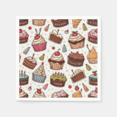 Cake Pattern Paper Napkin Serviette (Vorderseite)