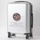 Cake Pop Cookies Logo Bakery Business Car Sticker (Koffer)