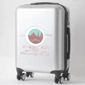 Cake Pop Logo Bakery Business Car Sticker (Koffer)