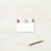 Cake Pop Sprinkles Bakery Cake Business Logo Post-it Klebezettel (Auf Schreibtisch)