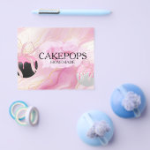 Cake Pops Baker Bakery Treats Pink Flyer (Einzeln)