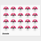 Cake Pops Fuchsia Stickers (Blatt)