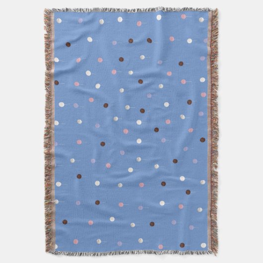 Cake Pops überall Decke (Vorderseite Vertikal)