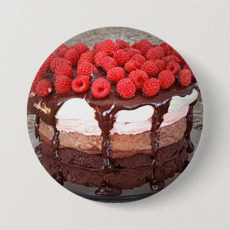 Cake Raspberry Chocolate Erdbeere Vanilla Club  Button