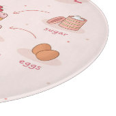 Cake Recipe Schneidebrett (Ecke)