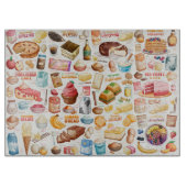 Cake Recips Cutting Board Schneidebrett (Vorderseite)