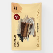 Cake Shop Custom Editierbare Banner (Vertikal)