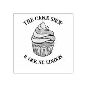 Cake Shop Name einzigartig individualisierbares ni Gummistempel (Prägung)