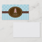 Cake Shop oder Bakery Business Cards Visitenkarte (Vorne/Hinten)