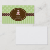 Cake Shop oder Bakery Business Cards Visitenkarte (Vorne/Hinten)