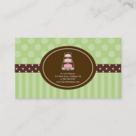 Cake Shop oder Bakery Business Cards Visitenkarte