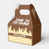 Cake Slice Cartoon Kindergeburtstag Party Geschenkschachtel (Rückseite)