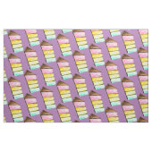 Cake Slice Regenbogenkuchen Art Stoff (Fat Quarter (45,7 x 55,9 cm))