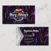 Cake Slogans Visitenkarten Visitenkarte (Vorne/Hinten)