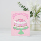 Cake Stand ~ Skripte 2 Postkarte (Stehend Vorderseite)