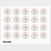 Cake Sticker ~ Danke (Blatt)