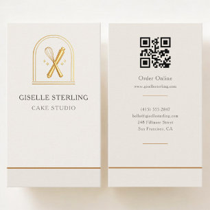 Cake Studio QR-Code Visitenkarte
