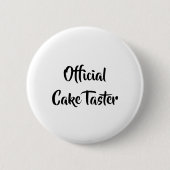 CAKE TASTER FUN BUTTON (Vorderseite)
