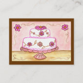 Cake-Visitenkarte Visitenkarte (Vorderseite)