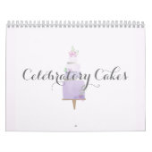 Cake Water Color Business Kalender (Titelbild)