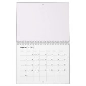 Cake Water Color Business Kalender (Feb 2027)