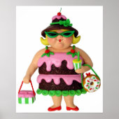 Cake Woman Poster (Vorne)