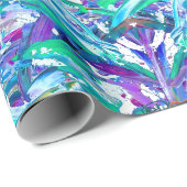 Cake Zuckerguss Spritzer Art Wrapping Paper Geschenkpapier (Rolleneckpunkt)