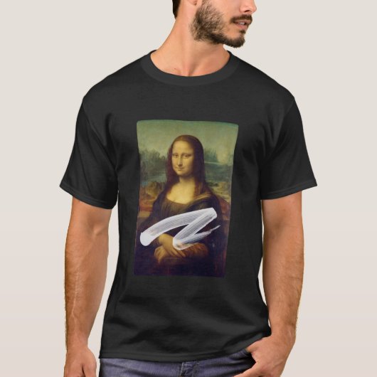 Caked Mona Lisa T-Shirt (Vorderseite)