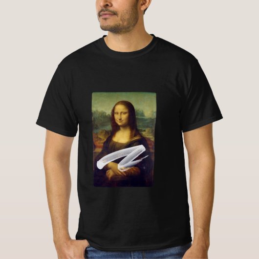 Caked Mona Lisa T - Shirt (Vorderseite)