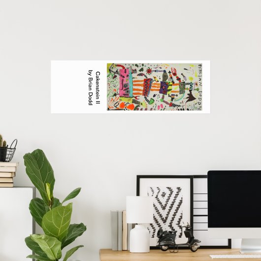 Cakenstein II Poster (Heimbüro)