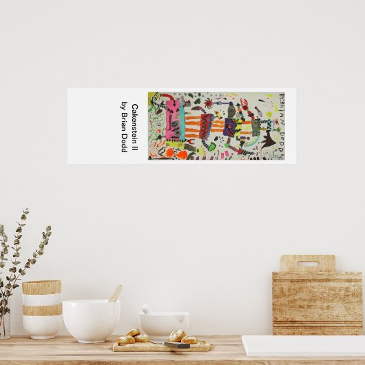 Cakenstein II Poster (Küche)