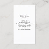 Cakepops Konditorei Koch Catering Visitenkarte (Rückseite)