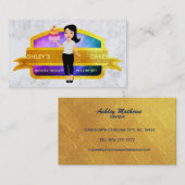 Cakes Baker Logo Visitenkarten Visitenkarte (Vorne/Hinten)