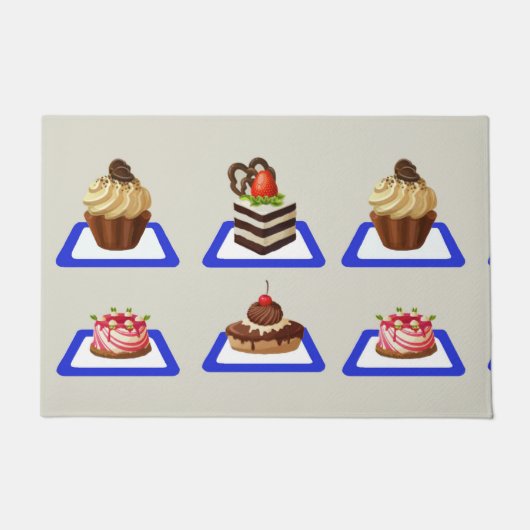 Cakes House Fußmatte (Vorderseite)