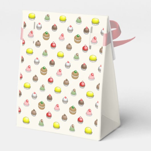 Cakes-Muster Geschenkschachtel (Rückseite)