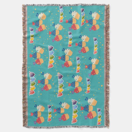 CAKES PATTERN DECKE (Vorderseite Vertikal)